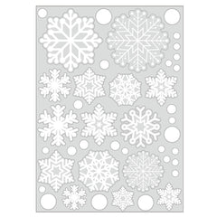 Christmas Snowflake Window Cling