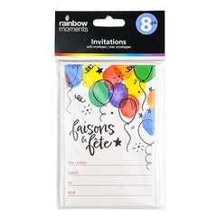 'Faisons la fête' Invitations