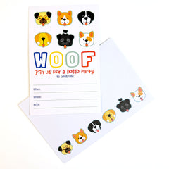 Doggo Party Invitations
