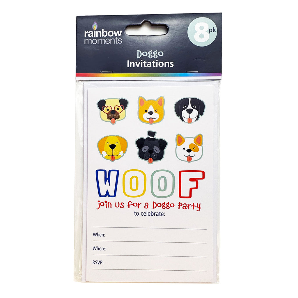 Doggo Party Invitations