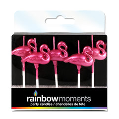 Pink Flamingos Paraffin Shape Candles