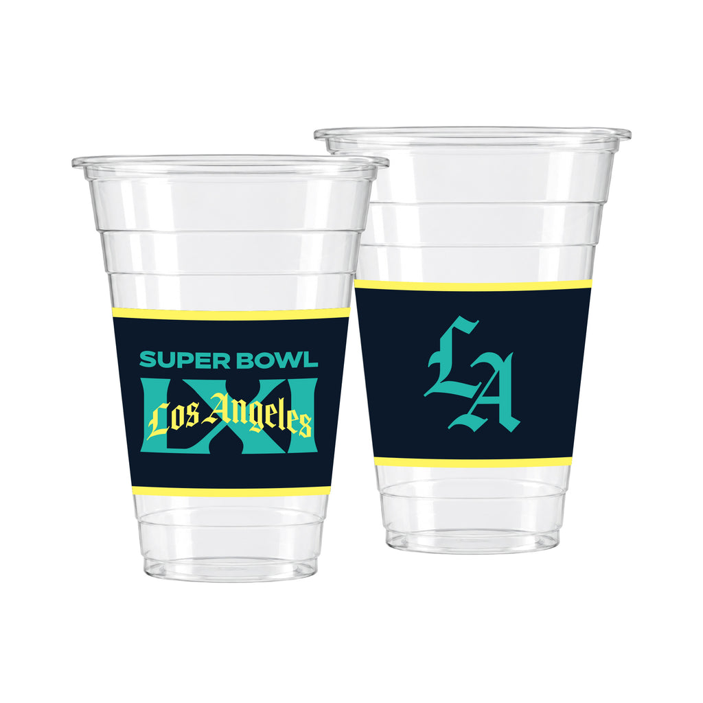 NFL Super Bowl LXI Plastic Cups 16oz (20-pk)