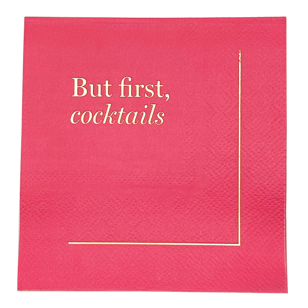 Cheeky Cocktail Napkins: