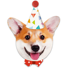 Party Dogs Shaped Paper Napkins (16-pack)