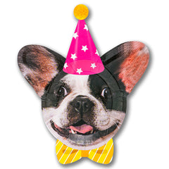 Party Dogs Shaped Paper Plates (8-pack)