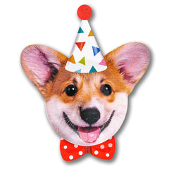 Party Dogs Shaped Paper Plates (8-pack)