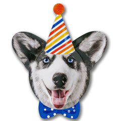 Party Dogs Shaped Paper Plates (8-pack)