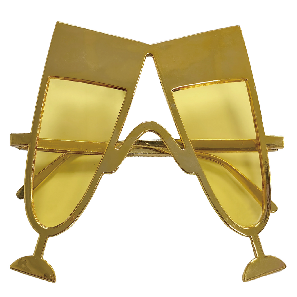NYE Plastic Champagne Glasses