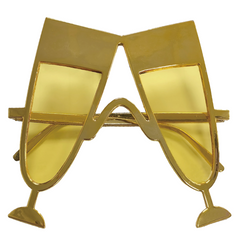 NYE Plastic Champagne Glasses