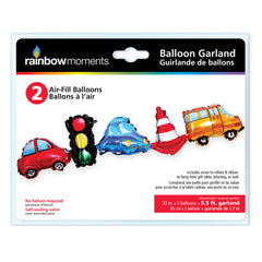 Cars Balloon Garland