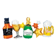 Champagne Balloon Garland