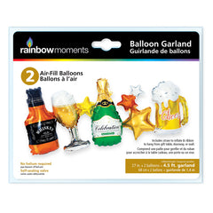 Champagne Balloon Garland