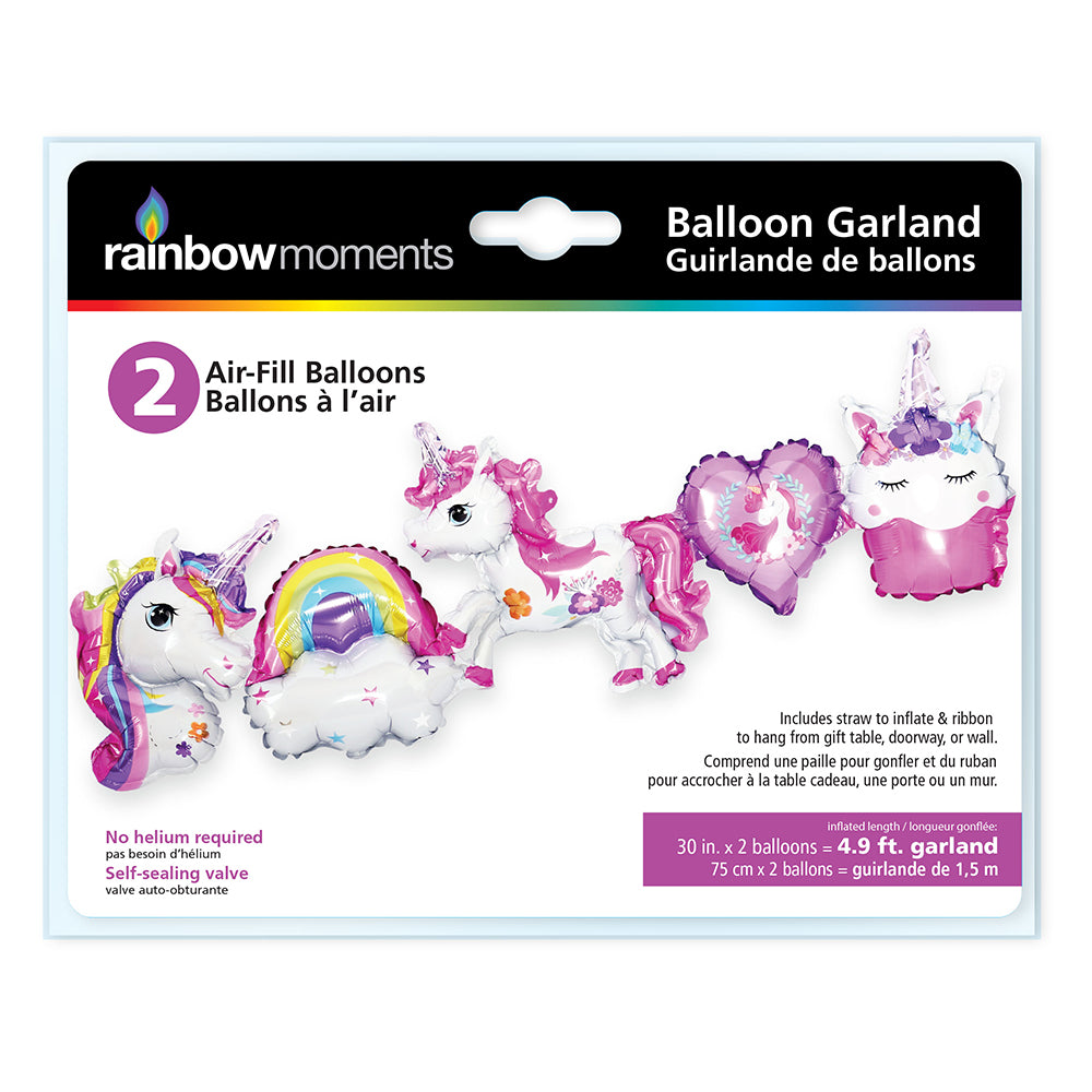 Unicorn Balloon Garland