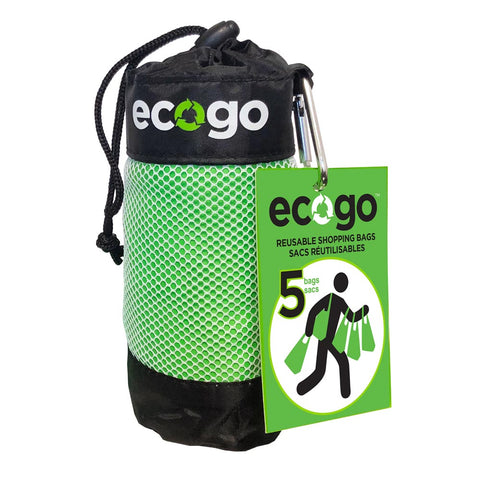 EcoGo – 5-in-1 Reusable Shopping Bag System