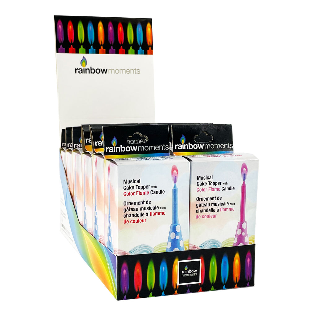 Party Hat Cake Topper Counter Display