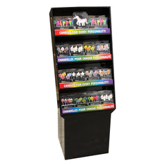 Shapes & Letter Candles Floor Display (88 units)