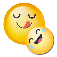 Emoji Paper Plates (8-pack)