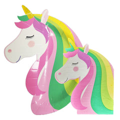 Unicorn Shaped Paper Napkins (16-pack)