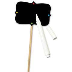 Chalkboard Cake Topper Kit – Polka-Dot Style