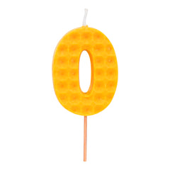 100% BEESWAX CANDLE NUMBER