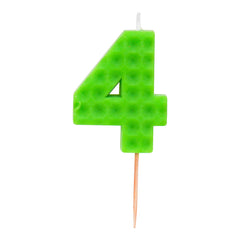 100% BEESWAX CANDLE NUMBER