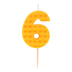 100% BEESWAX CANDLE NUMBER