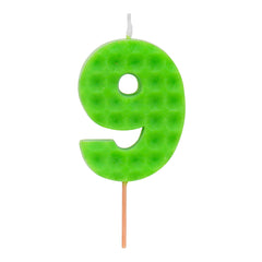 100% BEESWAX CANDLE NUMBER