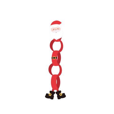 Christmas Loop Hanging Decoration Santa