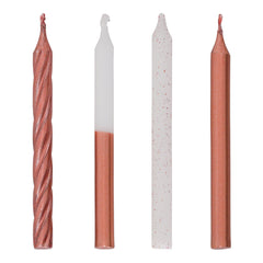 Rose Gold Combo Candles, 3.15