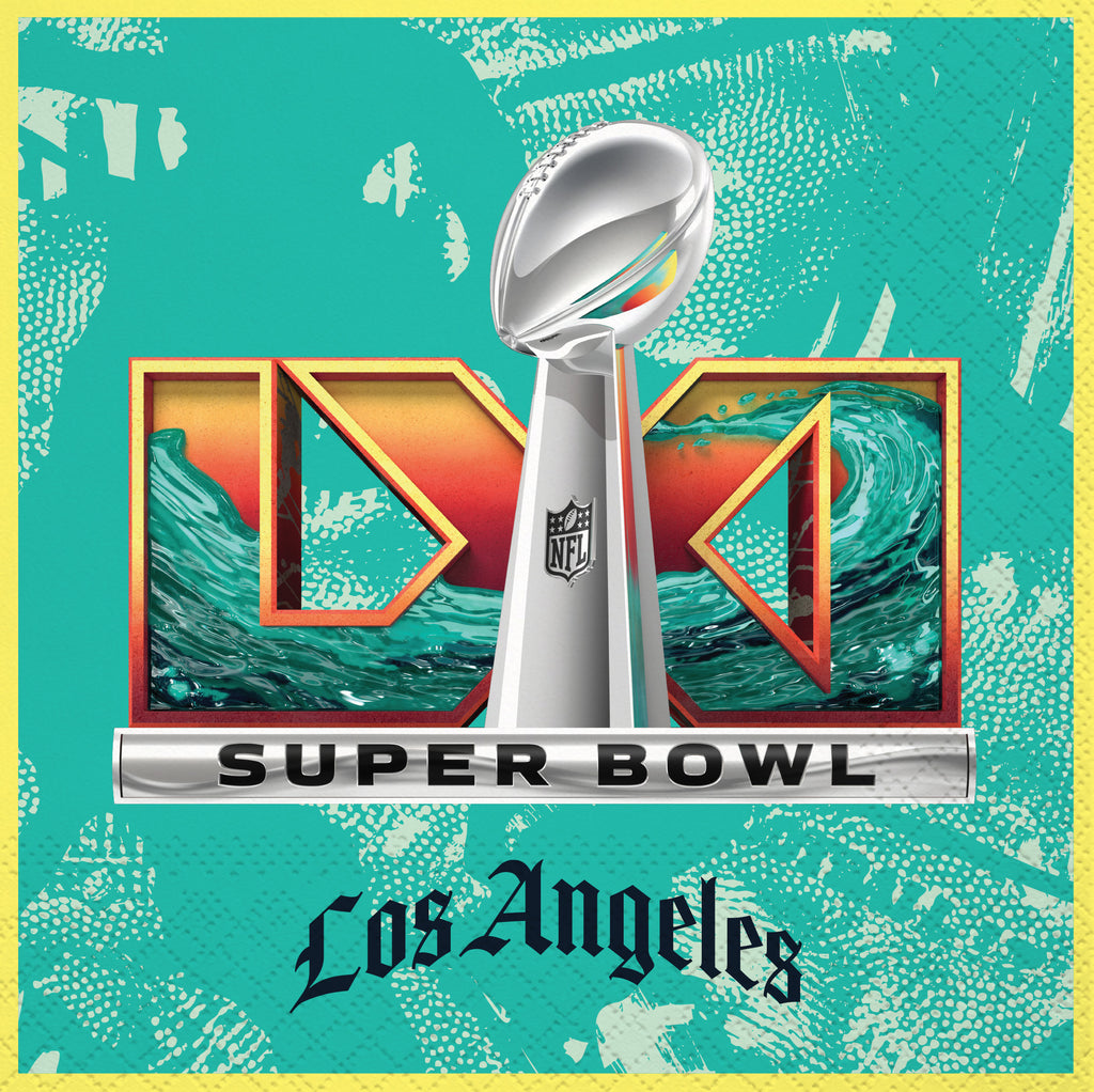 NFL Super Bowl LXI Lunch Napkin, 16 ct