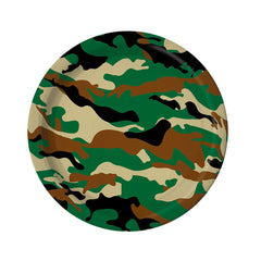 CAMO Paper Plates 9