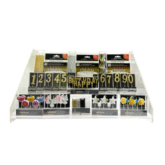 Acrylic Display – Metallic Candle Assortment (340 units)