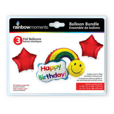 Rainbow Balloon Bundle