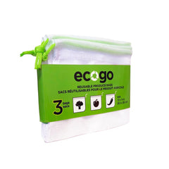 EcoGo – Reusable Produce Bags (3-pack)