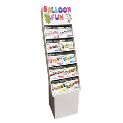 Foil Balloon Garlands Floor Display with Header (120 units)