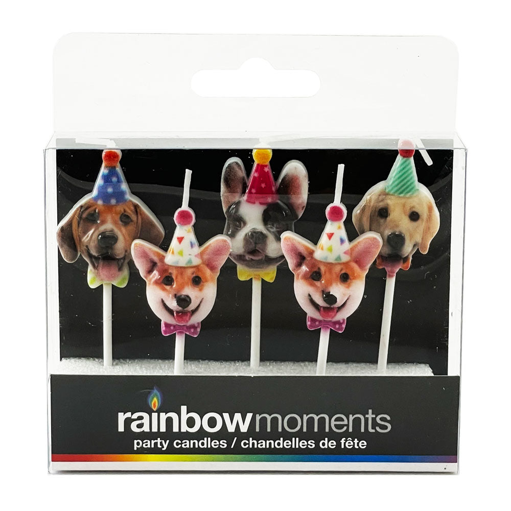 Party Dogs Paraffin Shape Candles